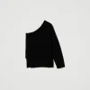 pull_alice_en_laine_et_ca_1.webp Pulls Et Cardigans*TWINSET Milano Pull «Alice» En Laine Et Cachemire Noir