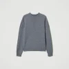 pull_col_montant_en_cache_1.webp Pulls Et Cardigans*TWINSET Milano Pull Col Montant En Cachemire Gris moyen chiné