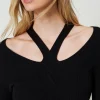 Pulls Et Cardigans*TWINSET Milano Pull Côtelé Avec Ajour Noir