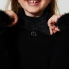 robe_courte_en_maille_eff_4.webp Robes*TWINSET Milano Robe Courte En Maille Effet Fourrure Noir