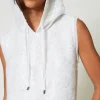 robe_longue_avec_sequins__5.webp Robes Longues*TWINSET Milano Robe Longue Avec Sequins All-over Blanc "Papers"