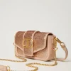 Mini Sacs | Sacs Porté Épaule*TWINSET Milano Sac à Bandoulière «Amie» Avec Sequins Rose « Peach Pink »