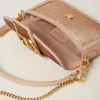 Mini Sacs | Sacs Porté Épaule*TWINSET Milano Sac à Bandoulière «Amie» Avec Sequins Rose « Peach Pink »