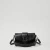 Sacs Porté Épaule | Sacs À Bandoulière*TWINSET Milano Sac à Bandoulière «Amie» Moyen En Cuir Nappa Noir