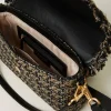 Sacs Porté Épaule | Sacs À Bandoulière*TWINSET Milano Sac à Bandoulière «Amie» Moyen En Tweed Noir