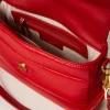 sac__bandoulire_amie_ski__4.webp Sacs Porté Épaule | Sacs À Bandoulière*TWINSET Milano Sac à Bandoulière «Amie Ski» Moyen En Nylon Rouge Vénitien