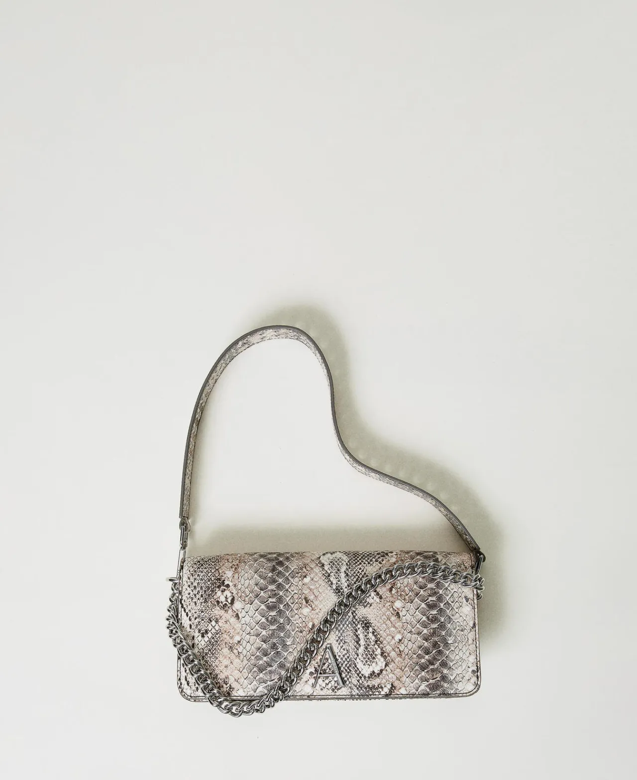 sac__bandoulire_avec_impr_0.webp Sacs Porté Épaule | Sacs À Bandoulière*TWINSET Milano Sac à Bandoulière Avec Imprimé Serpent Imprimé Soft Serpent