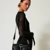 Sacs Porté Épaule | Sacs À Bandoulière*TWINSET Milano Sac à Bandoulière Avec Poches Matelassées Noir
