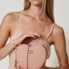 Sacs Porté Épaule | Sacs À Main*TWINSET Milano Sac à Bandoulière En Cœur «Mon Amour» Rose Poudre