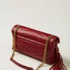 sac__bandoulire_moyen_dre_3.webp Sacs Porté Épaule | Sacs À Bandoulière*TWINSET Milano Sac à Bandoulière Moyen «Dreamy» En Cuir Bordeaux