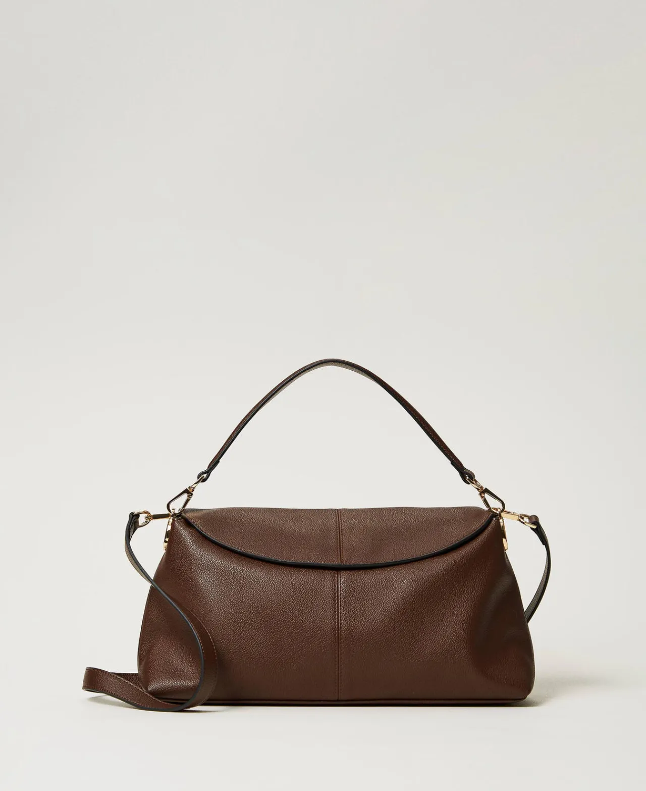 sac__bandoulire_taylor_av_0.webp Sacs Porté Épaule | Sacs À Bandoulière*TWINSET Milano Sac à Bandoulière «Taylor» Avec Oval T Coffee Chocolate