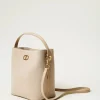 sac_seau_chelsea_en_cuir_1.webp Sacs Porté Épaule | Sacs À Bandoulière*TWINSET Milano Sac Seau «Chelsea» En Cuir Sable