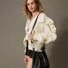 sac_seau_jane_en_cuir_0.webp Sacs Porté Épaule | Sacs À Bandoulière*TWINSET Milano Sac Seau «Jane» En Cuir Noir