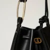 sac_seau_jane_en_cuir_3.webp Sacs Porté Épaule | Sacs À Bandoulière*TWINSET Milano Sac Seau «Jane» En Cuir Noir