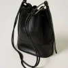 sac_seau_jane_en_cuir_4.webp Sacs Porté Épaule | Sacs À Bandoulière*TWINSET Milano Sac Seau «Jane» En Cuir Noir