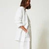 short_avec_sequins_allove_2.webp Shorts*TWINSET Milano Short Avec Sequins All-over Blanc "Papers"