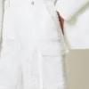 short_avec_sequins_allove_4.webp Shorts*TWINSET Milano Short Avec Sequins All-over Blanc "Papers"