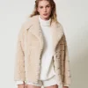 short_en_maille_dangora_m_5.webp Shorts*TWINSET Milano Short En Maille D’angora Mélangé Avec Perles Blanc Neige