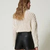 short_fairfax_en_cuir_ave_4.webp Shorts*TWINSET Milano Short «Fairfax» En Cuir Avec Fermeture éclair Noir