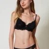 Sous-Vêtements Et Vêtements De Nuit*TWINSET Milano Soutien-gorge à Armatures En Dentelle Noir