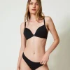 Sous-Vêtements Et Vêtements De Nuit*TWINSET Milano Soutien-gorge Triangle En Charmeuse Noir