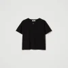 T-Shirts Et Tops*TWINSET Milano T-shirt Avec Barrette Cœur Noir
