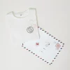 tshirt_regular_avec_impri_5.webp T-Shirts Et Tops*TWINSET Milano T-shirt Regular Avec Imprimé Pailleté Nacre