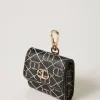 Autres Accessoires*TWINSET Milano Étui Pour écouteurs Avec Oval T OVAL T Fleur et Twinset/Noir
